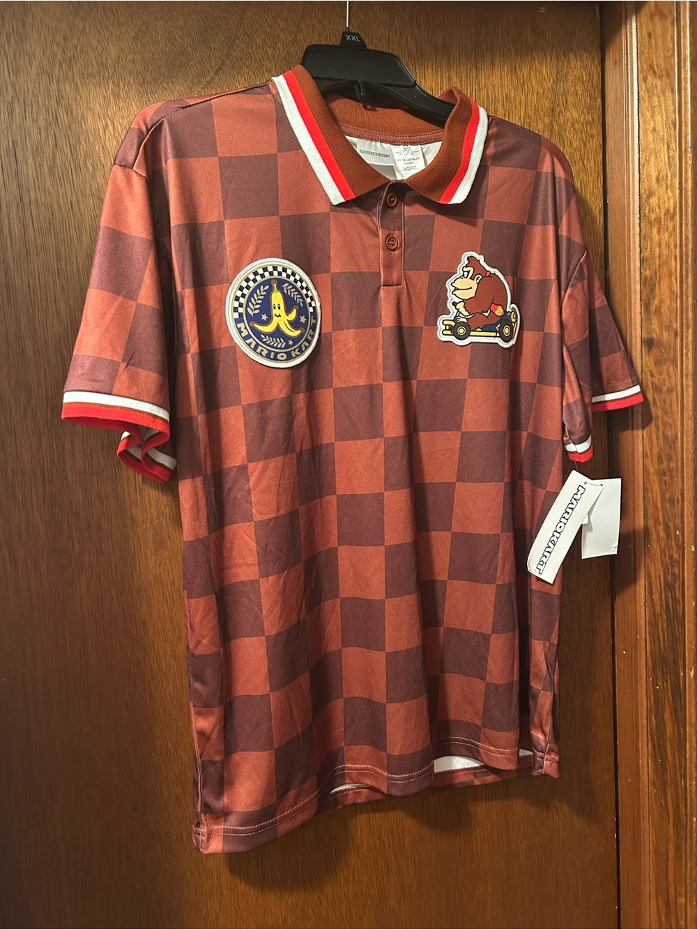 Men's Mario Kart polo size S